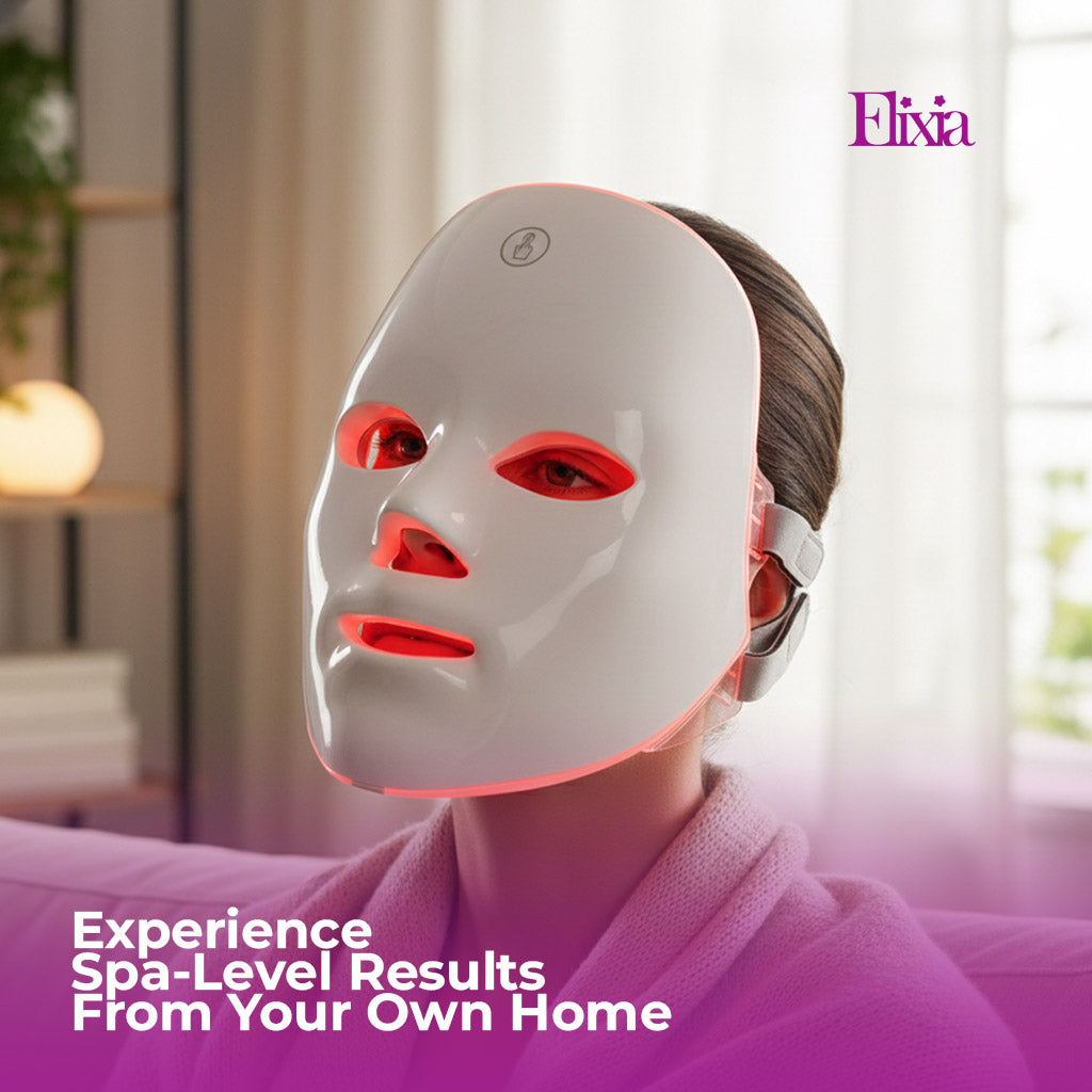 Elixia 7-Color LED Light Therapy Mask