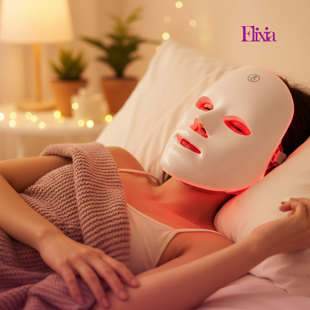 Elixia 7-Color LED Light Therapy Mask